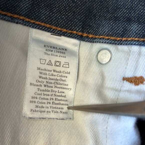 EVERLANE, The Slim Jean, Men’s 32X32 - Picture 7 of 7